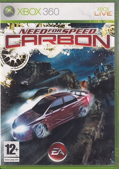 Need For Speed Carbon - XBOX 360 (B Grade) (Genbrug)